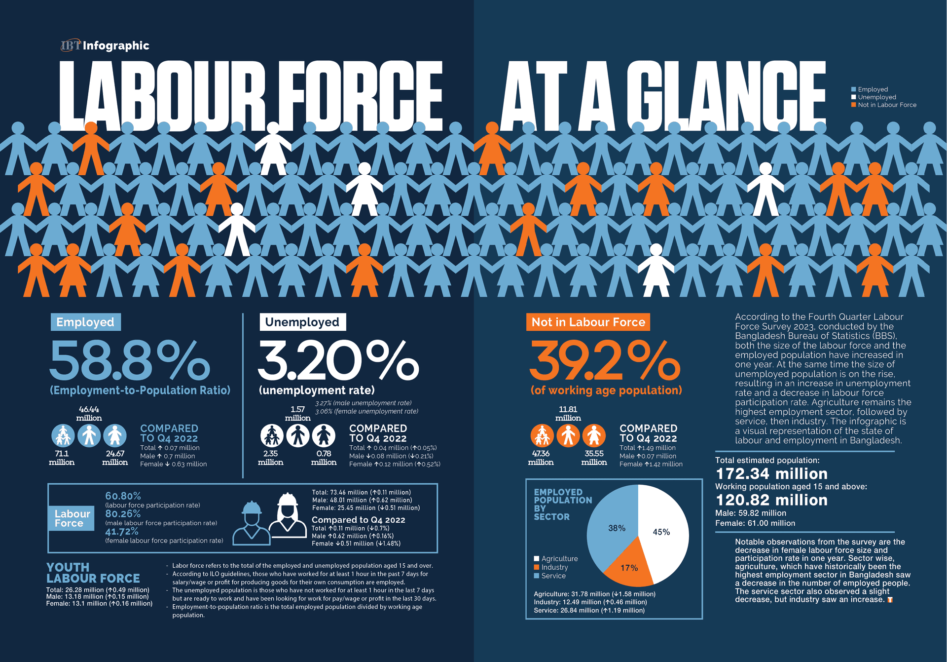 Labour Force Graphic